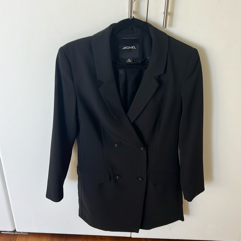 Monki Tuxedo Jacket Dress